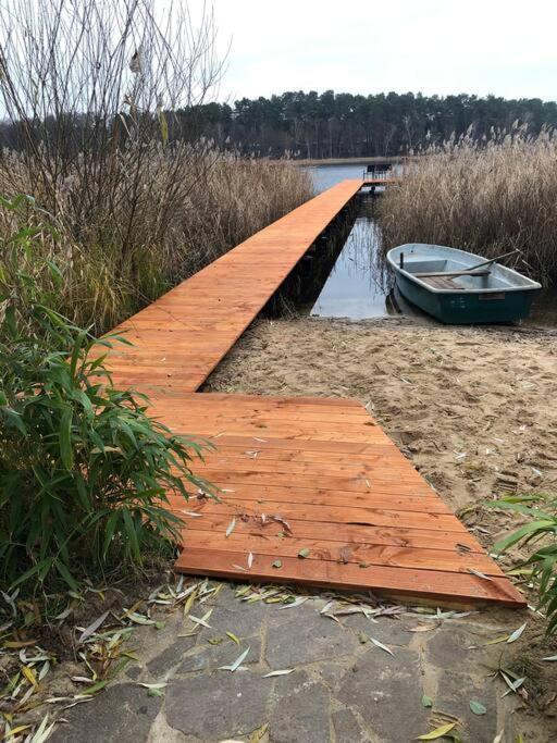 Penthouse Bernd Im Waldschloesschen Direkt Am See Wendisch Rietz Ngoại thất bức ảnh
